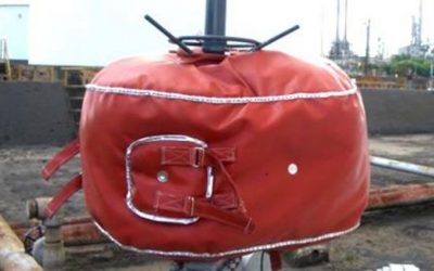 Rapid Rise Fire Blanket for Valve Protection, Fire Safety