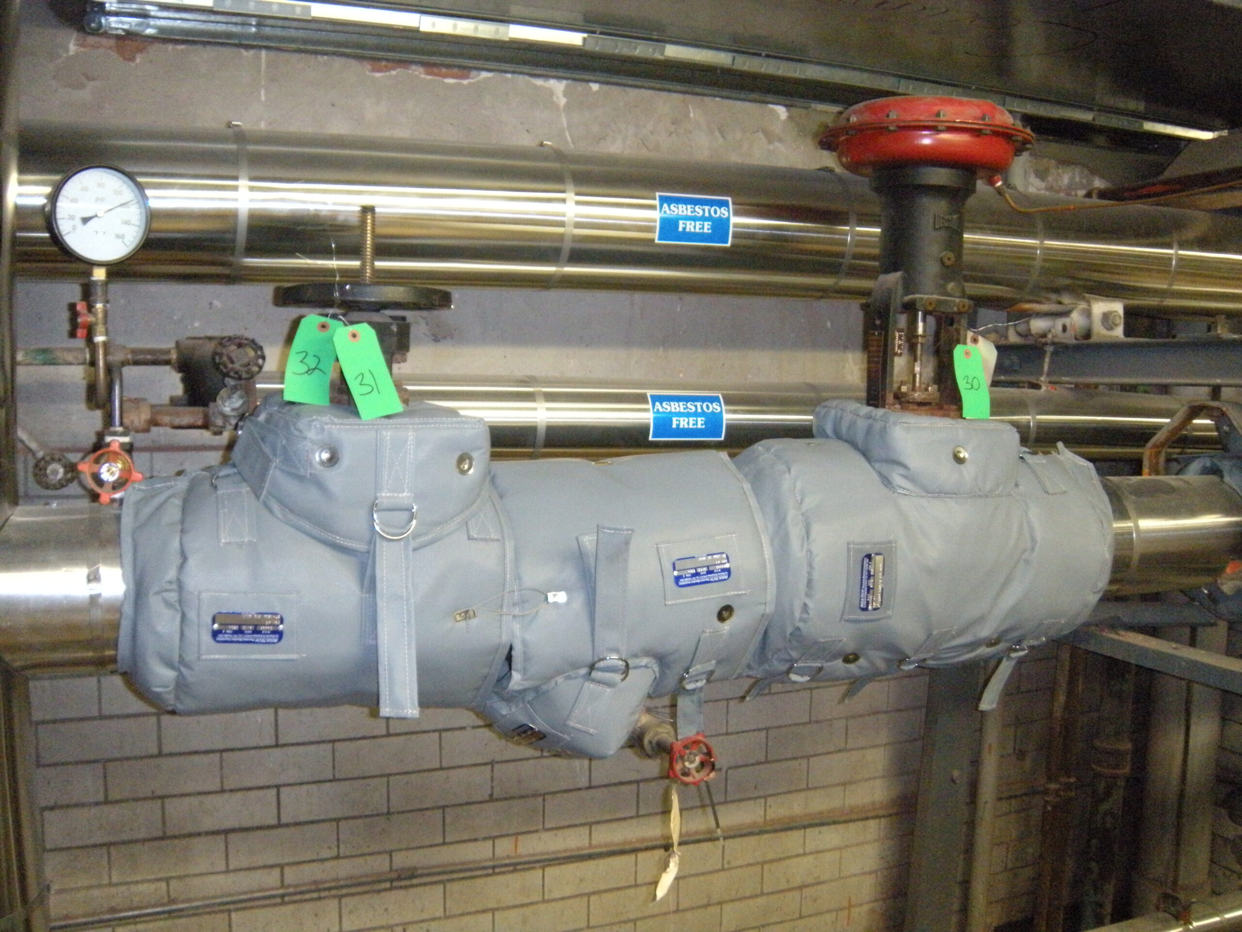 4 300 Gate-Strainer-CV<br />
Gate Valve Insulation blanket gate valve jacket with Stainer and  Control valve